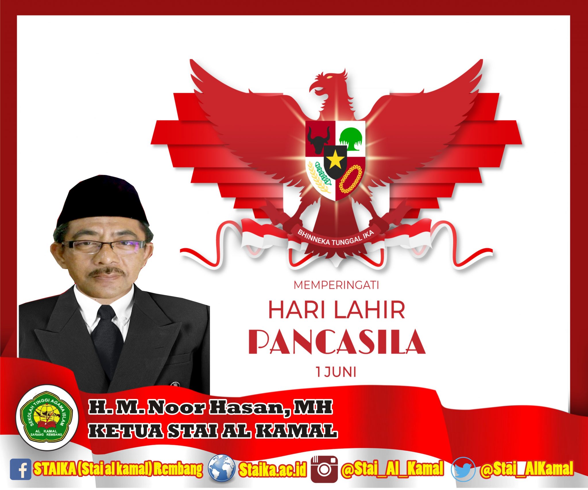 HARI LAHIR PANCASILA 1 JUNI 2021 - STAI Al-Kamal Sarang ...